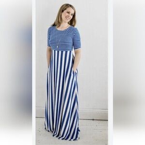 chinese dress ladies Patchwork Picnic Maxi Dress
